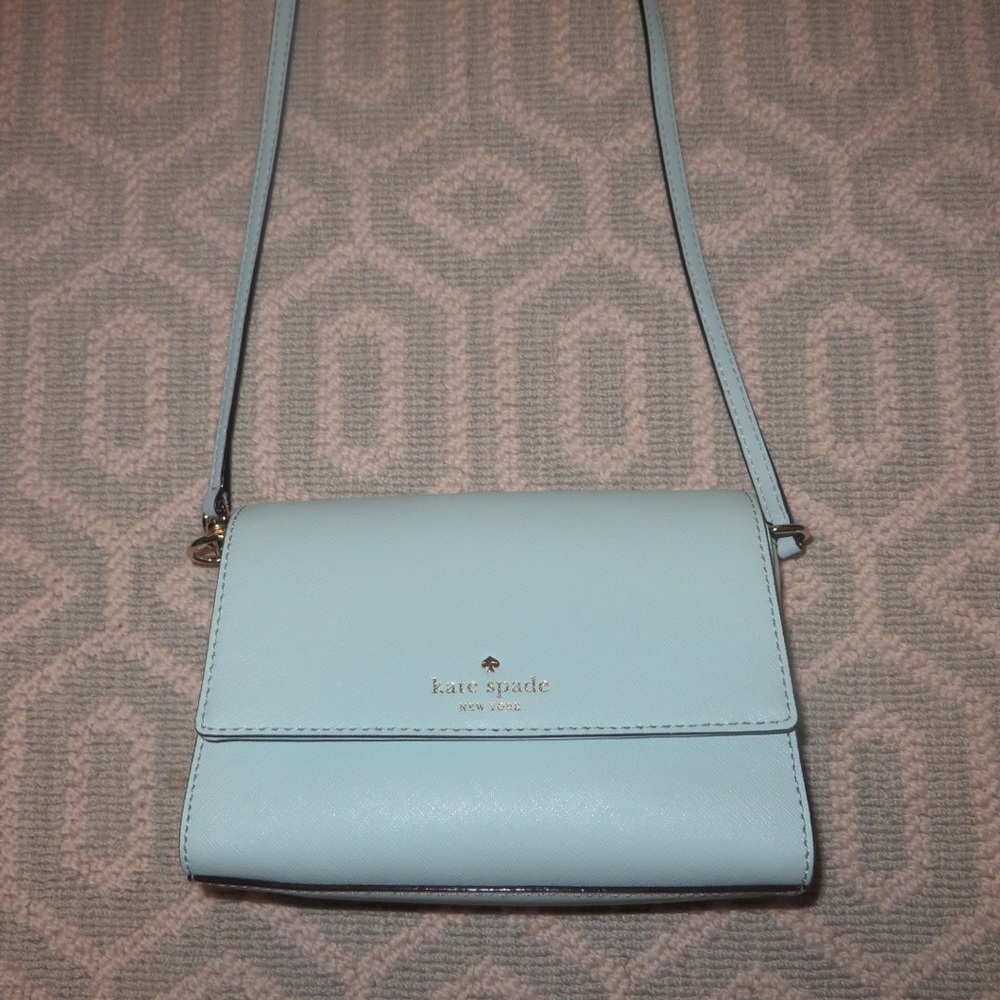 Kate Spade Arielle Cross Body Bag in Tiffany Blue